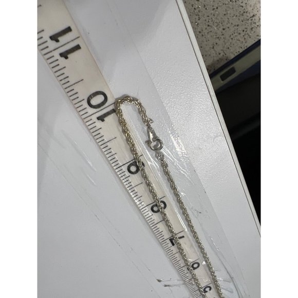 Diamond Bar Navajo Turquoise Stone Necklace Silver Native American NEW - Picture 3 of 4